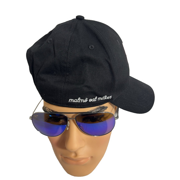 Malmo Oat Milkers Adjust Hat Black Pink MiLB - Picture 5 of 8